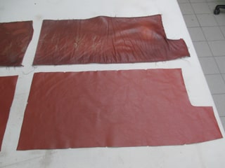 Ancien et nouveau cuir