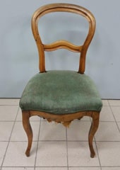 Recouvrement de chaise Avant