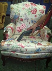 Nettoyage de fauteuil en tissu